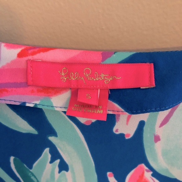 Lilly Pulitzer Dream a Little Dream Langston Top - Picture 4 of 5
